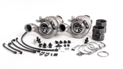 PTG 1000 M177.1 Turbo System by TunerGenix dual turbochargers with installation components and clamps
