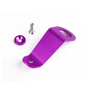 TunerGenix Body Accessories Purple Aluminum Radiator Bracket Bolt Kit Universal Fit for 92-95 Honda Civic