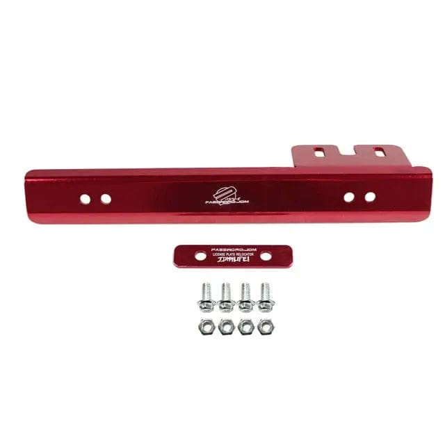 TunerGenix Body Accessories Red TunerGenix High-Quality Plate Frame Automotive Accessory
