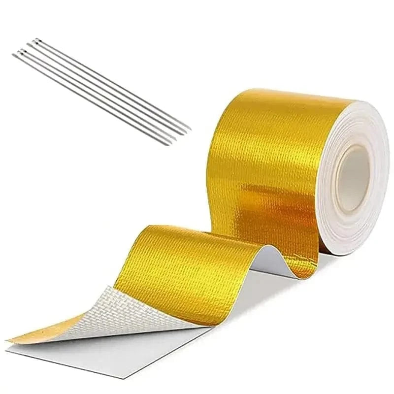 TunerGenix Exterior Accessories Gold Thermal Exhaust Tape