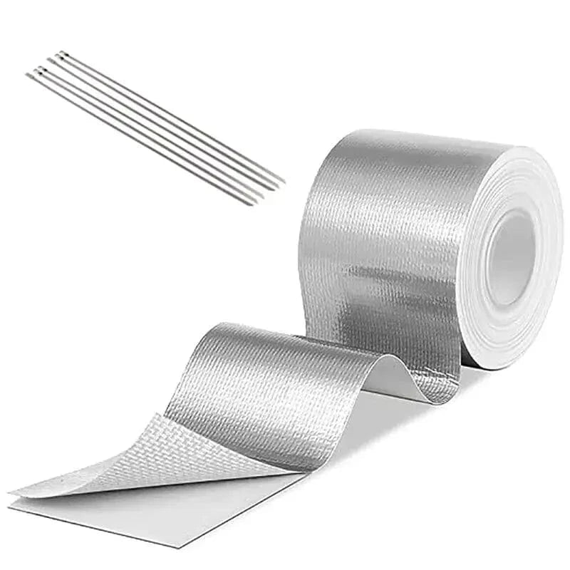 TunerGenix Exterior Accessories Sliver Thermal Exhaust Tape