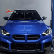 TunerGenix Front Grille Black Front Grille for BMW M2 G87 2017-2019