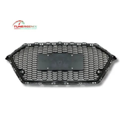 TunerGenix Front Grille Black Honeycomb Front Grille for Hyundai Elantra 16-18