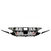 TunerGenix Front Grille With Sensor Racing Grille Type R for Honda Civic 22-24
