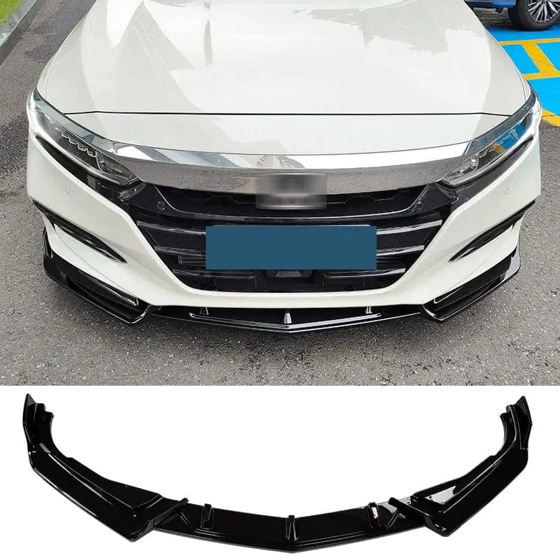 TunerGenix Front Splitter Front Splitter Kit for Honda Accord 18-20 3Pcs