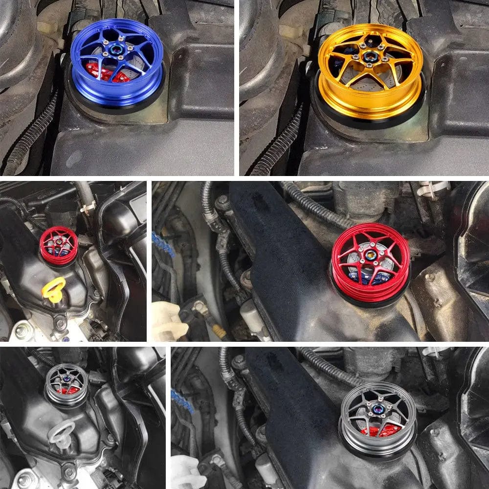 TunerGenix Performance Accessories Aluminum Racing Engine Tank Cap