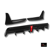 TunerGenix Rear Diffuser Rear Diffuser for Toyota Camry SE XSE 18-24