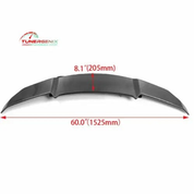 TunerGenix Rear Spoiler Electric Carbon Fiber Rear Spoiler