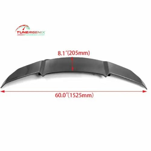 TunerGenix Rear Spoiler Electric Carbon Fiber Rear Spoiler