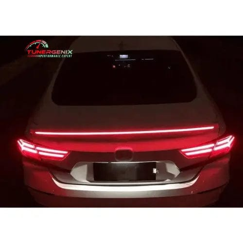 TunerGenix Rear Spoiler LED Rear Spoiler for Honda Accord 18-20
