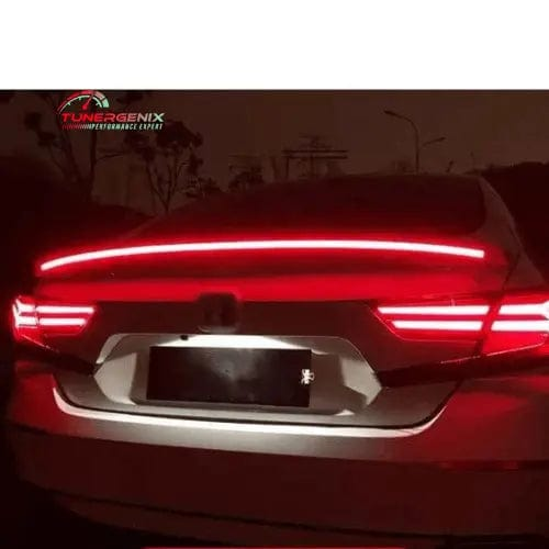 TunerGenix Rear Spoiler LED Rear Spoiler for Honda Accord 18-20