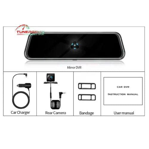 TunerGenix Rearview Mirror Camera Rearview Mirror Camera 1080P
