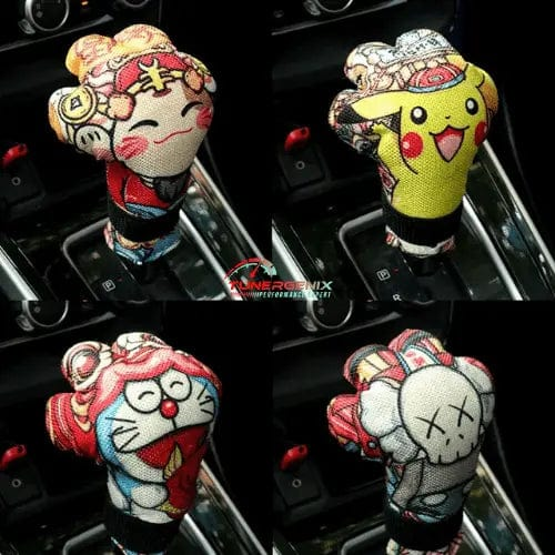 TunerGenix Shift Knob Cover Lucky Cat Gear Shift Cover