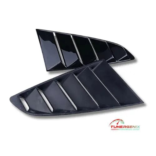 TunerGenix Side Window Cover Side Window Cover for Ford Mustang 2015-2022