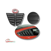 TunerGenix Side Window Cover Side Window Cover for Ford Mustang 2015-2022