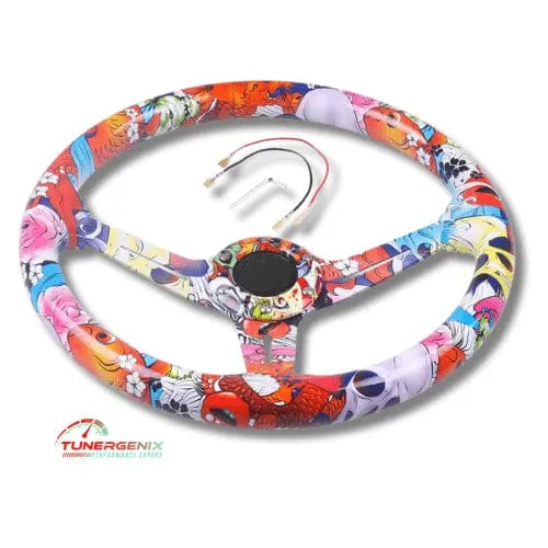 TunerGenix Steering Wheel 1 Stylish Steering Wheel