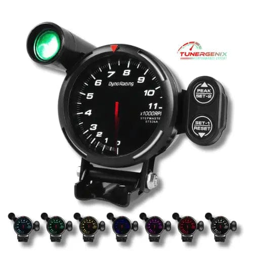 TunerGenix Tachometer Tachometer RPM Gauge 80MM/7 Colors