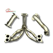 TunerGenix Turbo Exhaust Manifold Turbo Exhaust Manifold Downpipe for Toyota GT86/FT86 2.0 14-21