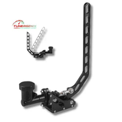 TunerGenix universal racing handbrake in black with adjustable lever and fluid reservoir for performance driving