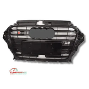 TunerGenix front grille for 2014-2016 Audi A3 with sleek design and durable construction
