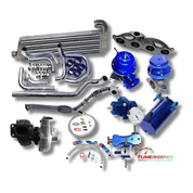 Complete TunerGenix Acura RSX turbo kit featuring all essential components for high performance upgrades