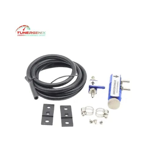 TunerGenix Honda S2000 Turbo Kit components including hoses, valves, and mounting brackets