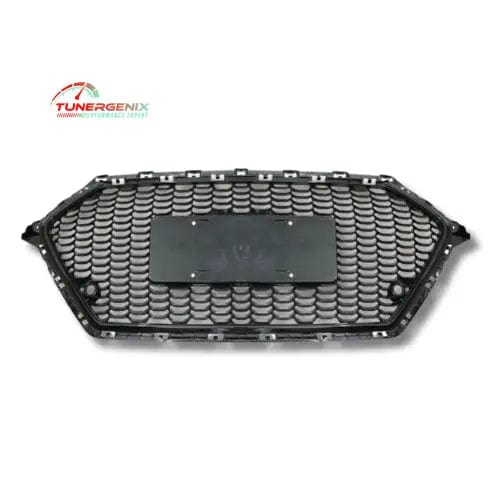 TunerGenix Hyundai Elantra honeycomb grille designed for a sleek, modern appearance and improved airflow