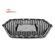 TunerGenix Hyundai Elantra honeycomb grille featuring a sleek black design for enhanced front style