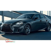Lexus IS front bumper kit by TunerGenix enhancing sleek appearance and performance