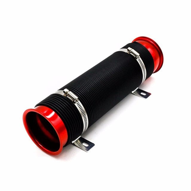 TunerGenix Adjustable Intake Tube Red Adjustable Intake Tube 76mm