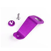 TunerGenix Body Accessories Purple Aluminum Radiator Bracket Bolt Kit Universal Fit for 92-95 Honda Civic