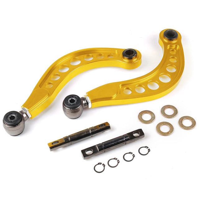 TunerGenix Camber Kit Gold Aluminum Rear Camber Kits for Honda Civic 06-11