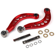 TunerGenix Camber Kit Red Aluminum Rear Camber Kits for Honda Civic 06-11