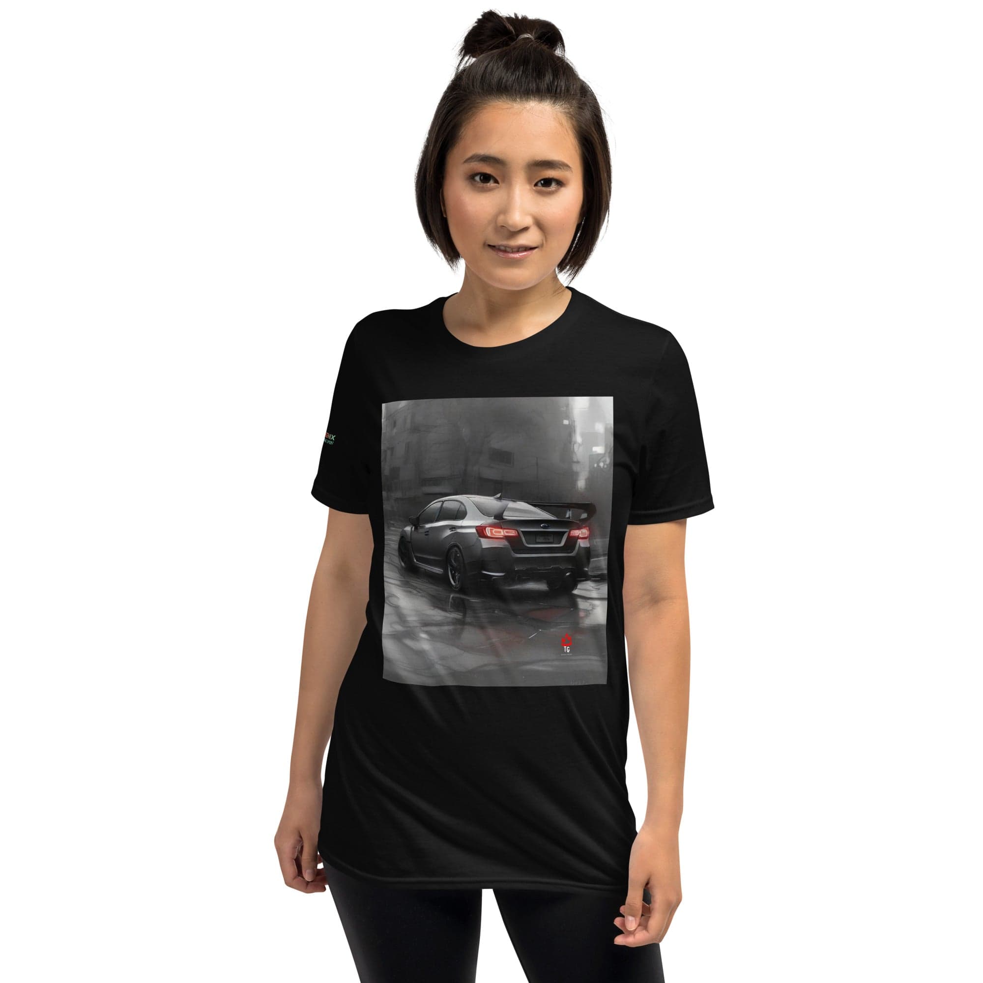 TunerGenix Black / S Baru Short-Sleeve Unisex T-Shirt