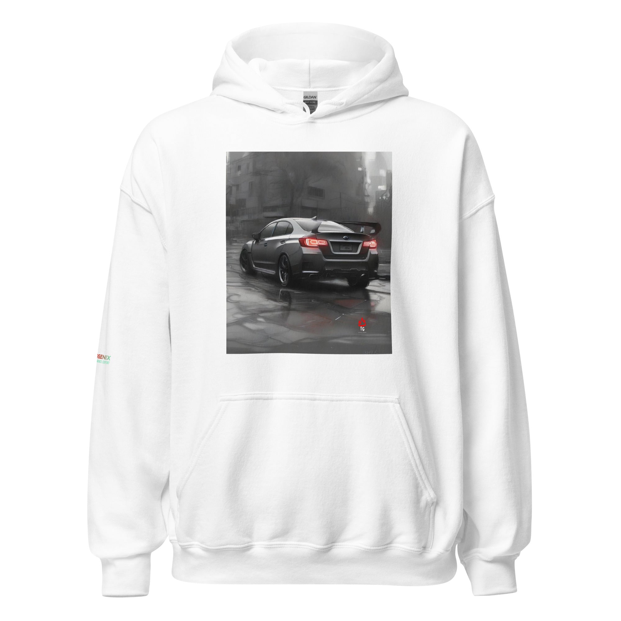 TunerGenix Apparel/Misc White / S Baru Unisex Hoodie