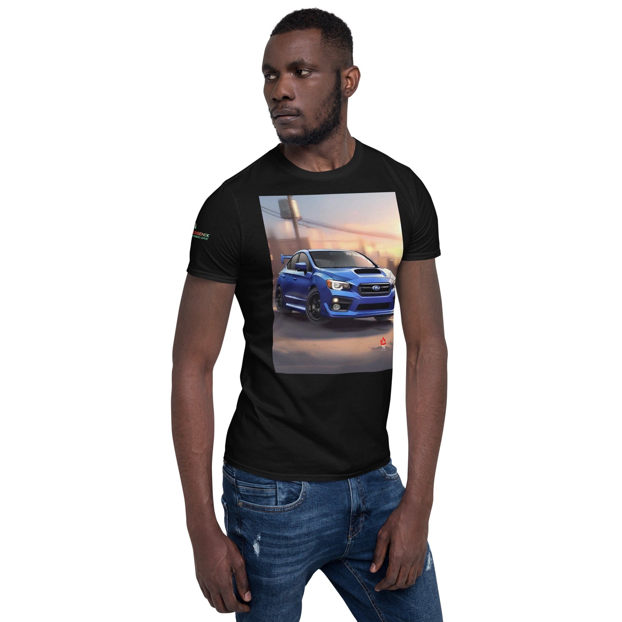 TunerGenix Apparel/Misc Blue Baru Short-Sleeve Unisex T-Shirt