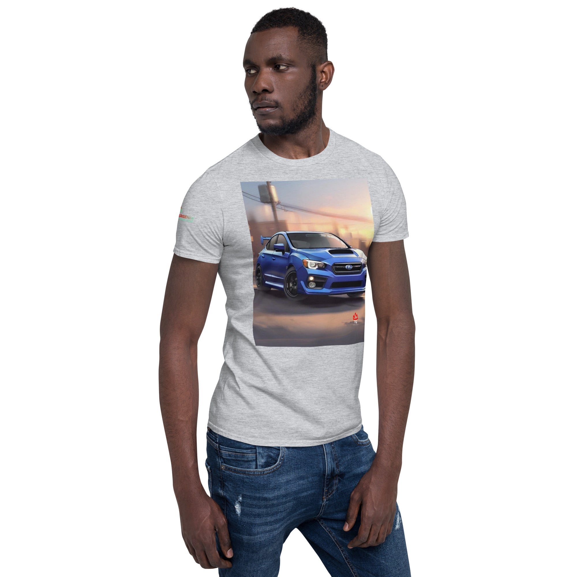 TunerGenix Apparel/Misc Blue Baru Short-Sleeve Unisex T-Shirt