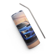 TunerGenix Tumbler Black Blue Baru Stainless Steel Tumbler