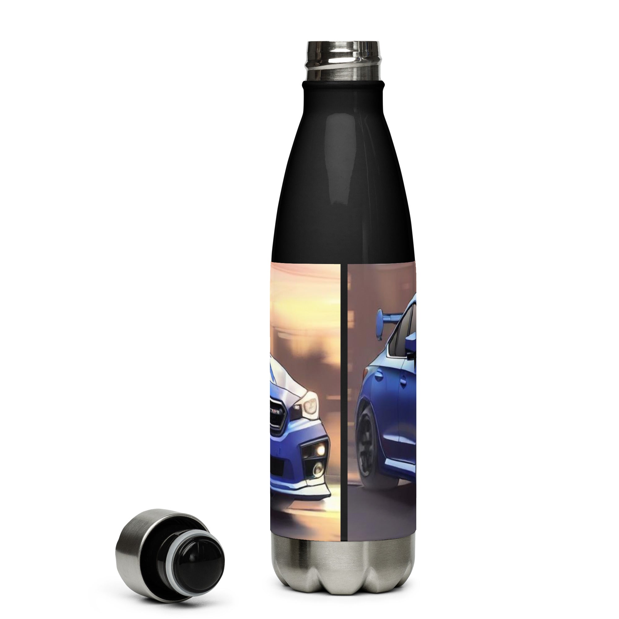 TunerGenix Water Bottle Blue Baru Stainless Steel Water Bottle