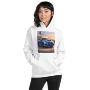 TunerGenix Apparel/Misc White / S Blue Baru Unisex Hoodie