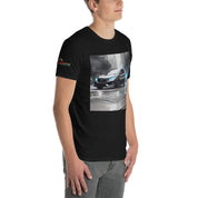 TunerGenix T-Shirt Blue Light Short-Sleeve Unisex T-Shirt