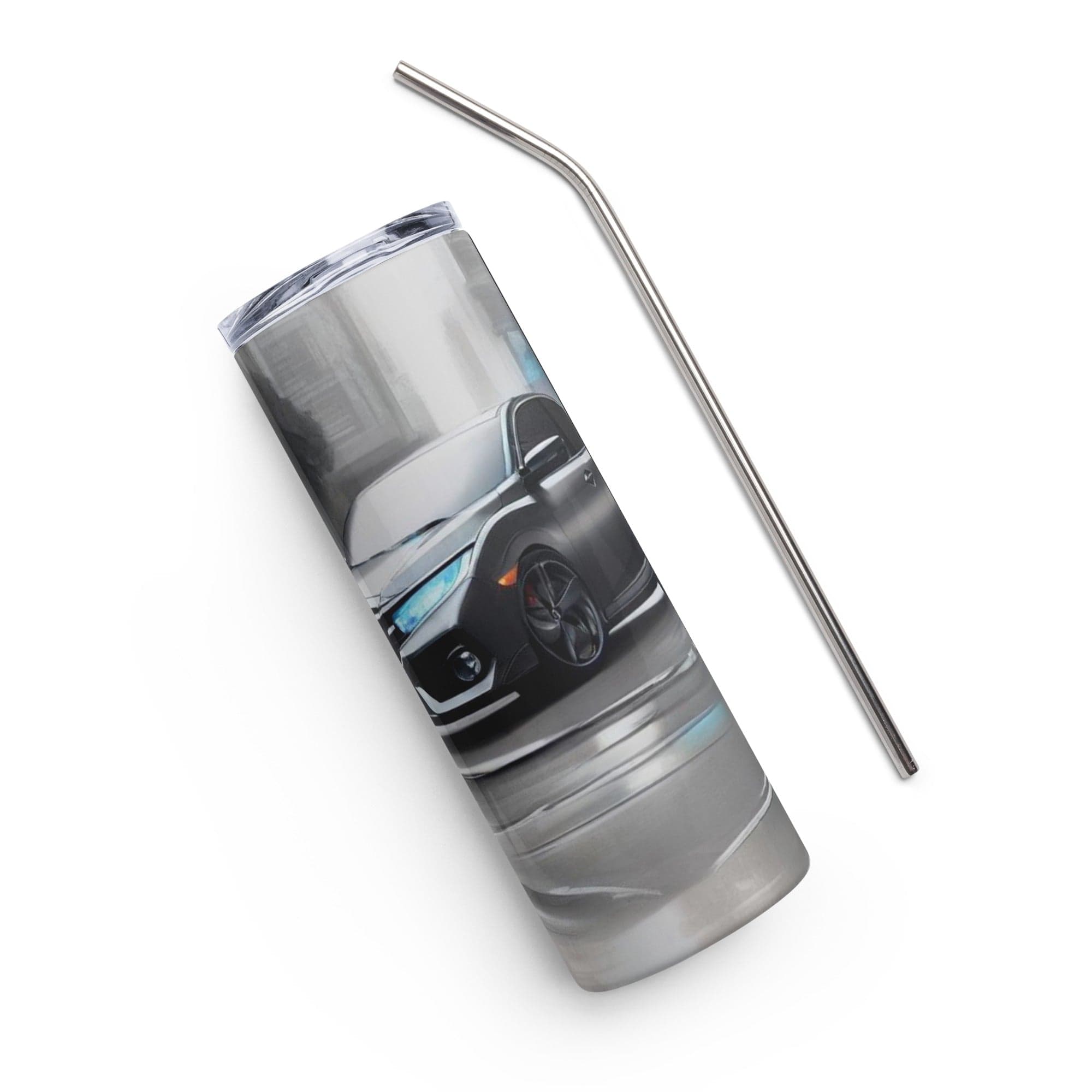 TunerGenix Tumbler Blue Light Stainless Steel Tumbler