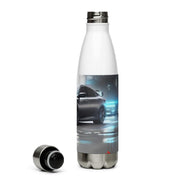 TunerGenix Water Bottle Blue Light Stainless Steel Water Bottle