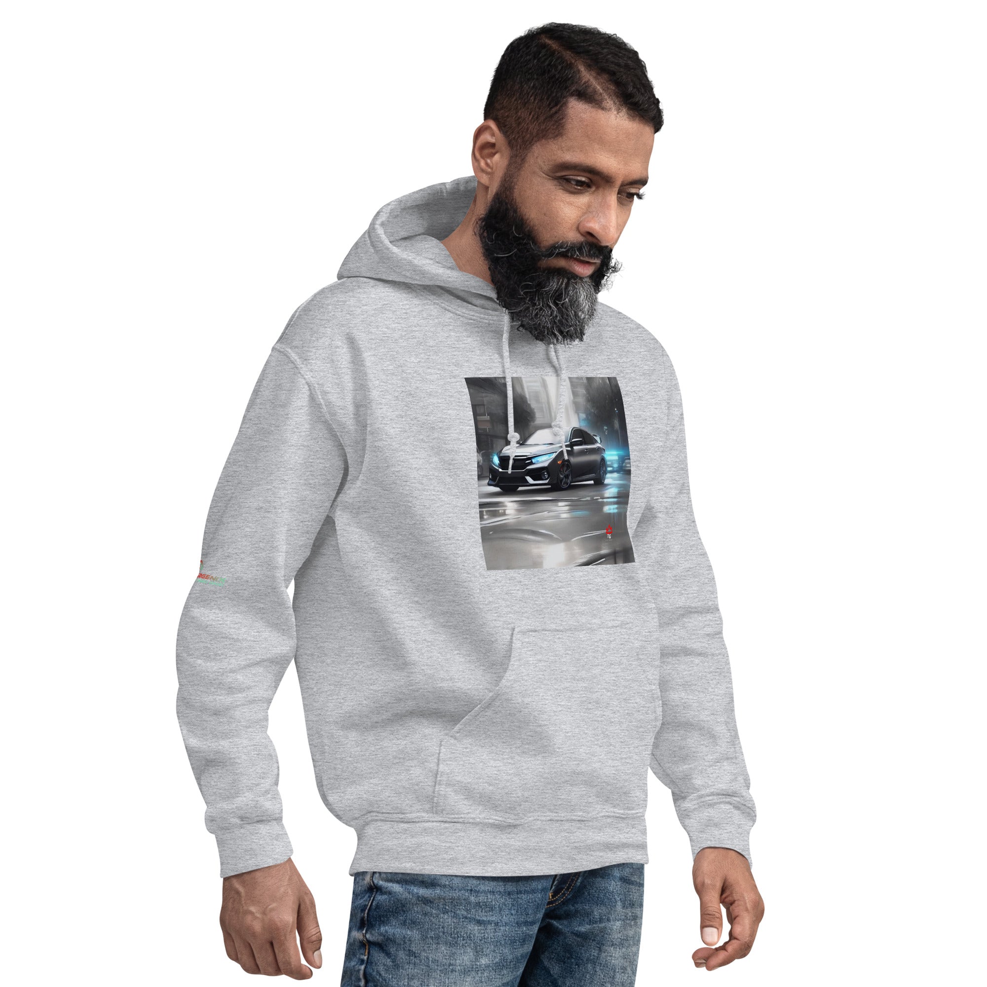 TunerGenix Apparel/Misc Blue Light Unisex Hoodie