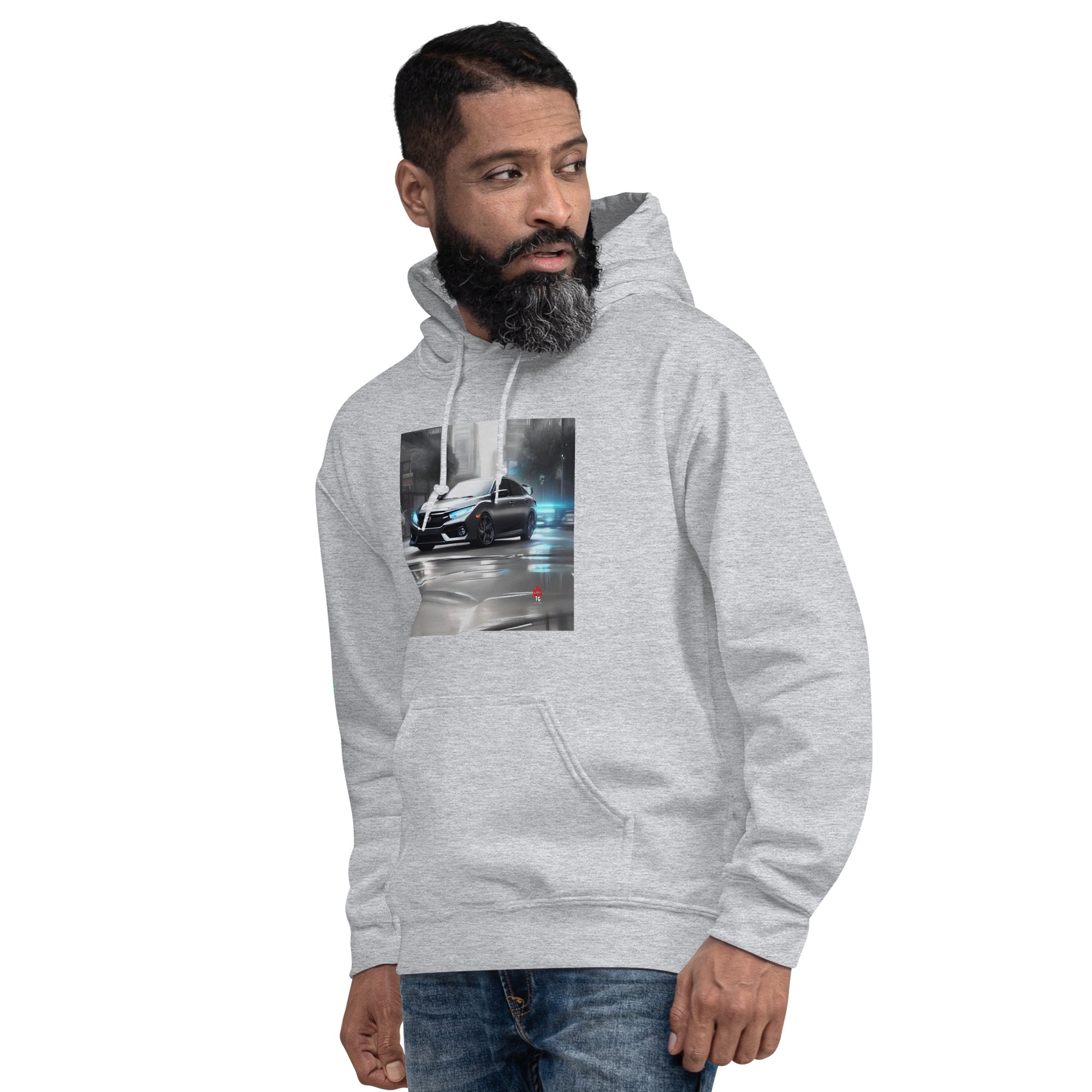 TunerGenix Apparel/Misc Blue Light Unisex Hoodie