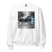 TunerGenix Apparel/Misc White / S Blue Light Unisex Sweatshirt