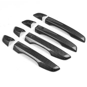 TunerGenix Body Accessories Carbon Fiber Exterior Door Handles for Honda Civic 16-19 8Pcs