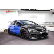 TunerGenix Carbon Fiber Fender Carbon Fiber Fenders for Honda Civic 06-11