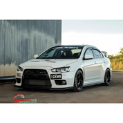 TunerGenix Carbon Fiber Front Fender Carbon Fiber Front Fender For Mitsubishi Lancer EVO 2009-2015