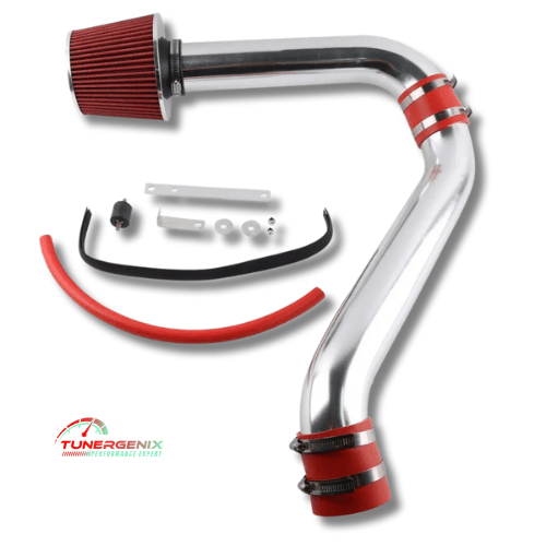 TunerGenix Cold Air Intake Kit Silver Cold Air Intake Kit for Honda Accord 94-02